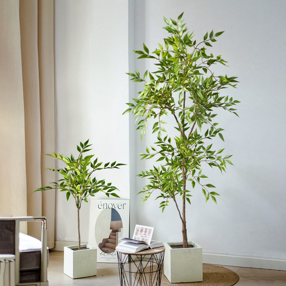 Interior Design Office - 75-140cm Largen Fake Nandina Tree Artificial