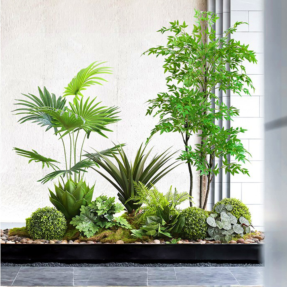 48cm（19in）Artificial fern leav - Interior Design Office recensione e prezzo