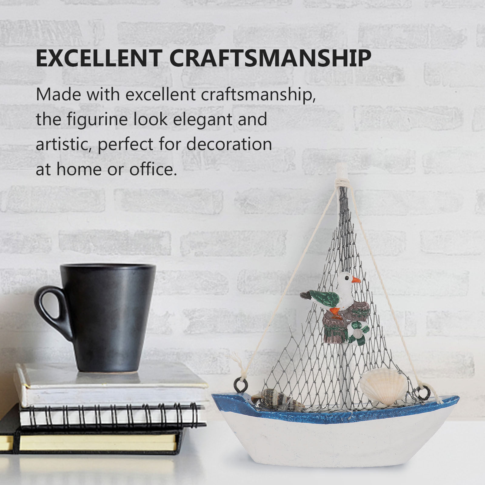 4Pcs Wooden Mediterranean Sail - Interior Design Office recensione e prezzo