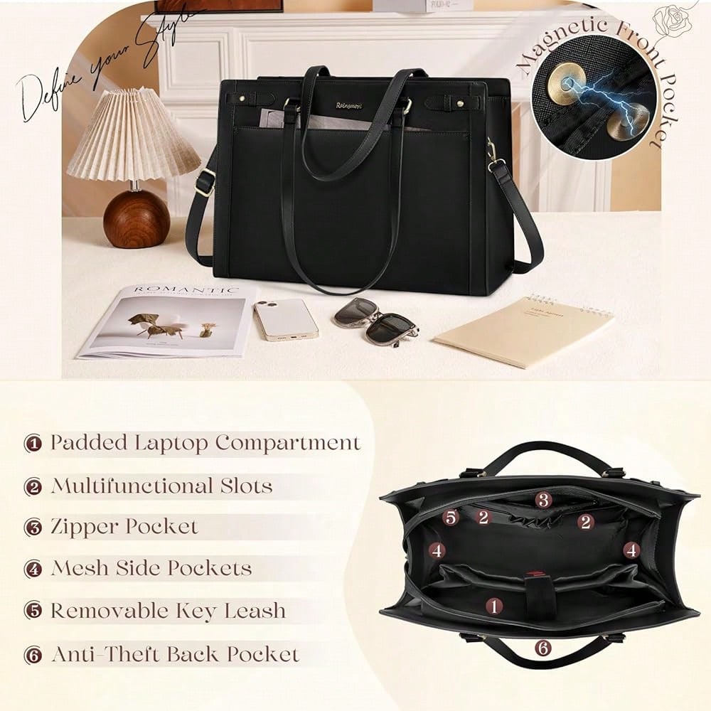 Laptop Bag For Women 15.6 Inch - Interior Design Office recensione e prezzo