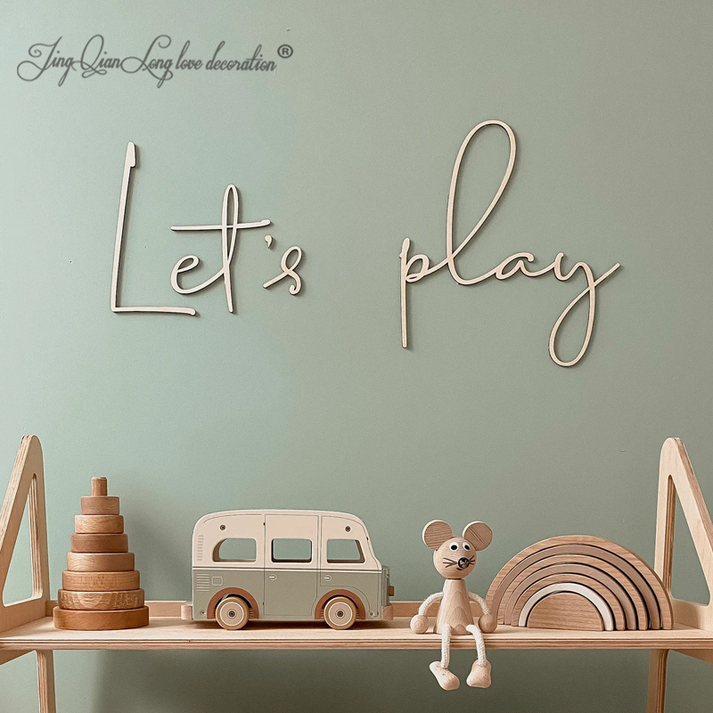 Let's PLAY Wall Sign - play si - Interior Design Years Of School recensione e prezzo