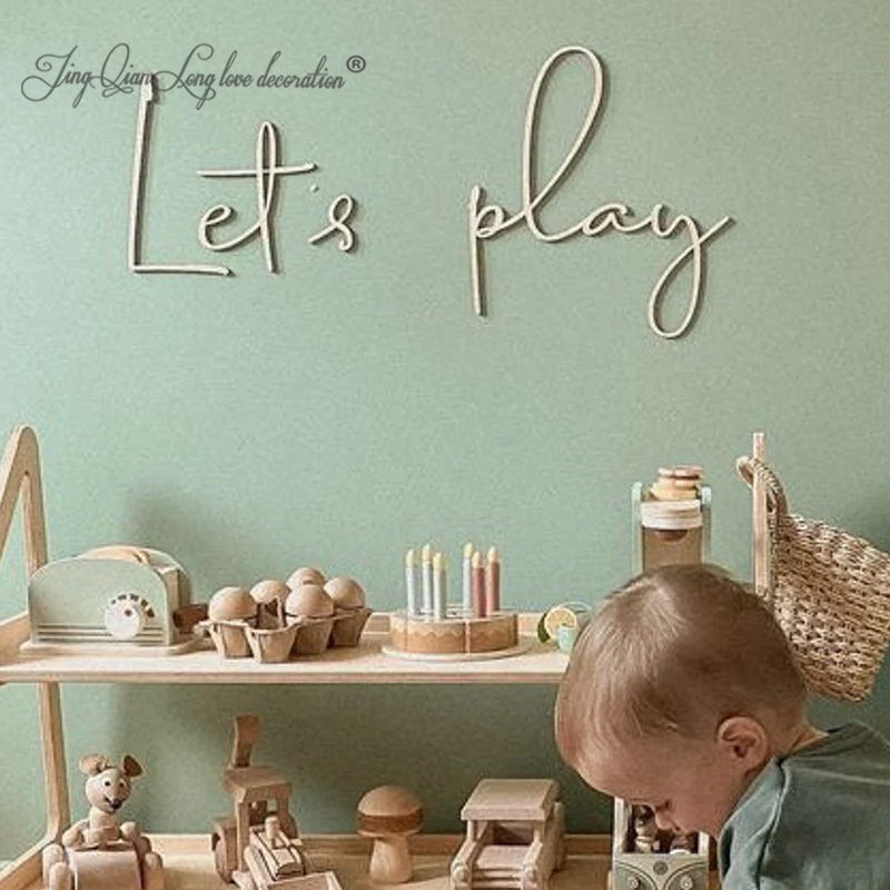Let's PLAY Wall Sign - play si - Interior Design Years Of School recensione e prezzo