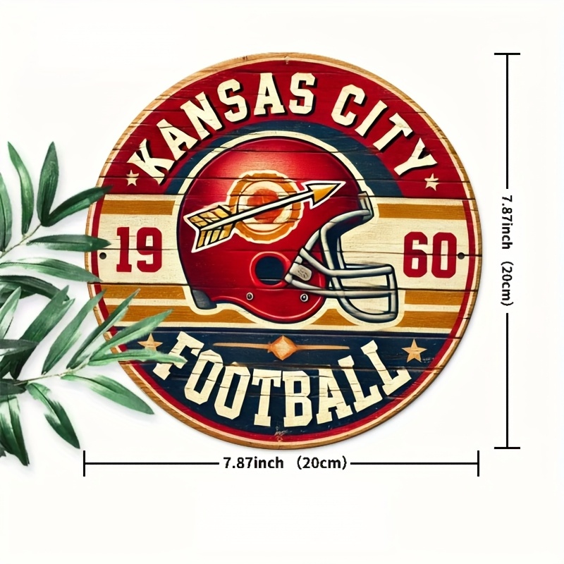 1pc Kansas City football-theme - Interior Design Years Of School recensione e prezzo