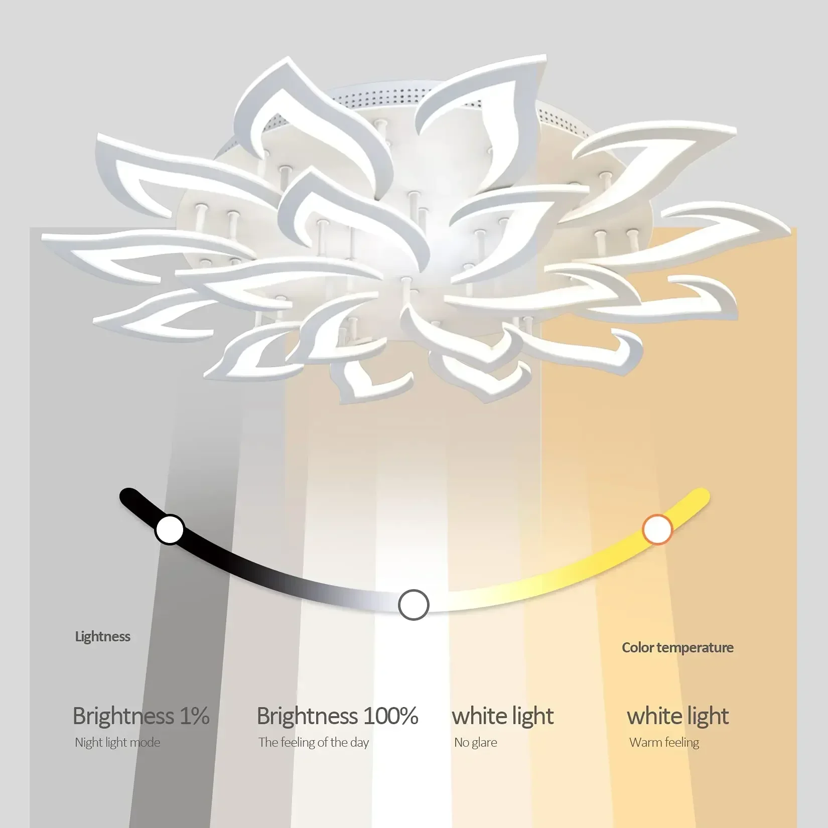 Designer LED Petal Chandelier  - Interior Design Kitchen Modern recensione e prezzo