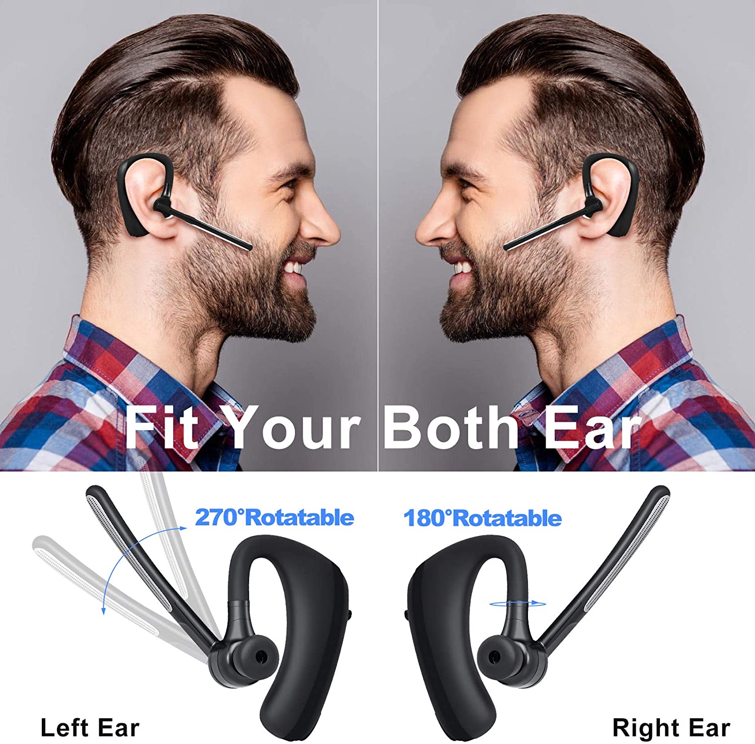 Bluetooth Headset Wireless Ear - Interior Design Software recensione e prezzo