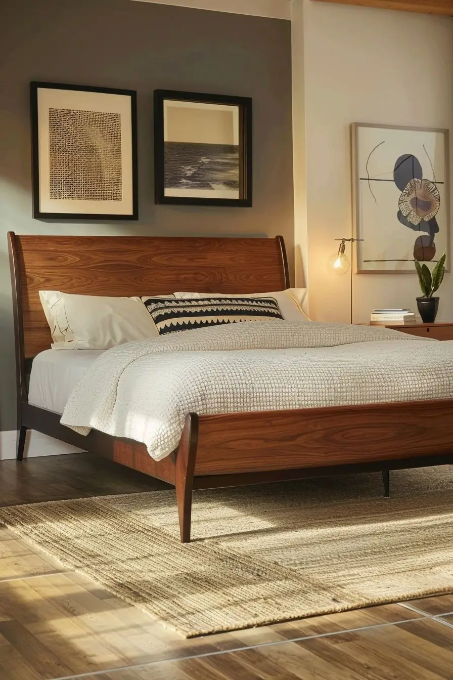 for King Size Bed Frame Custom - Interior Design Organic Modern recensione e prezzo