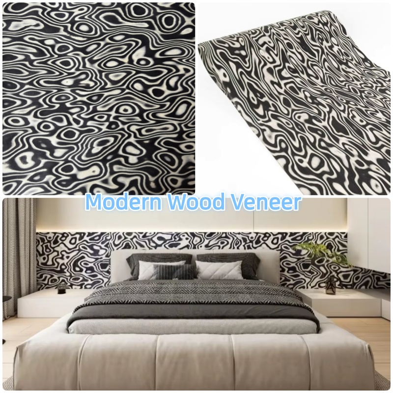 Tech Black White Graphic Wood  - Interior Design Graphic Design recensione e prezzo