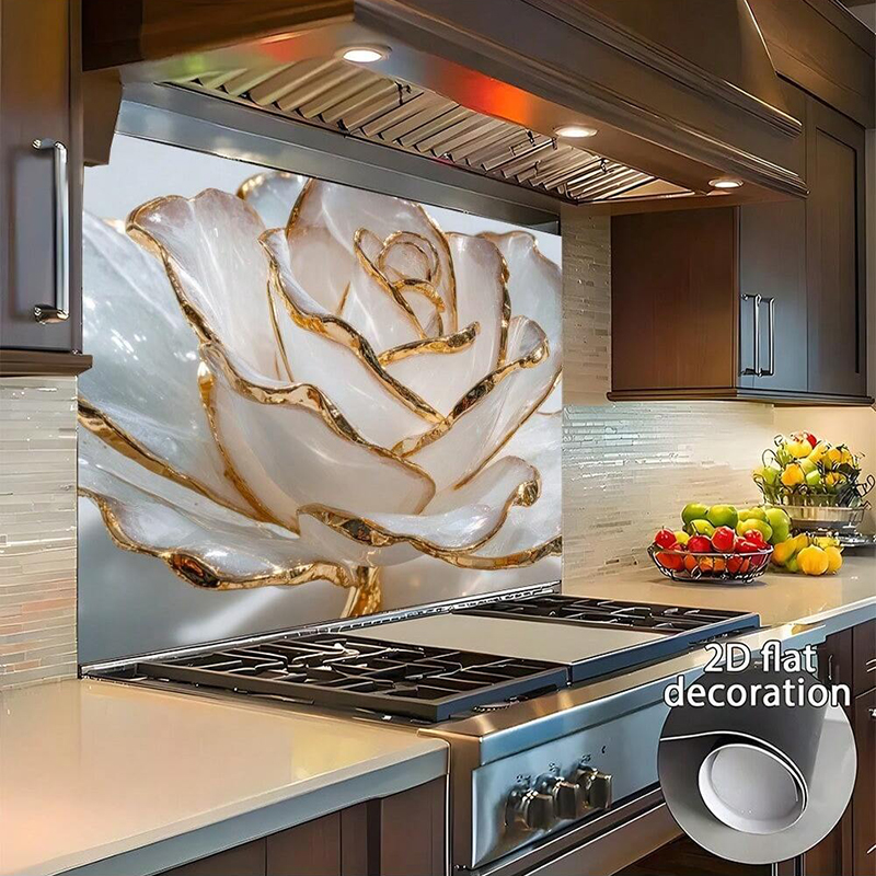 Papel Tapiz Gold-Edge Rose Lux - Interior Design Kitchen Modern recensione e prezzo