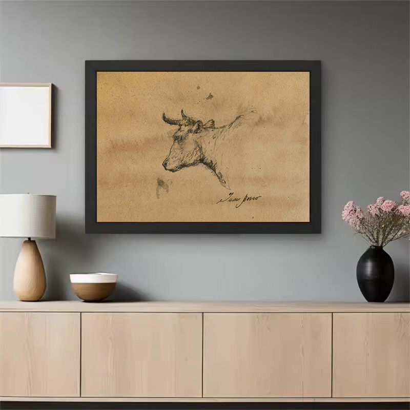 Minimalist Animals Raven Bat C - Interior Design Sketch recensione e prezzo