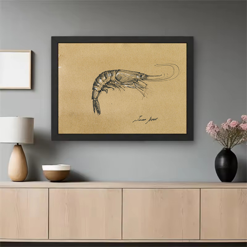 Minimalist Animals Raven Bat C - Interior Design Sketch recensione e prezzo