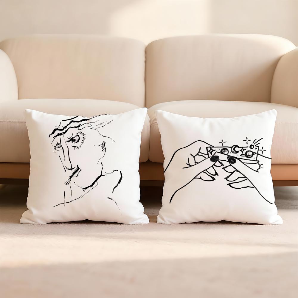Casual simple sketches Cushion - Interior Design Sketch recensione e prezzo