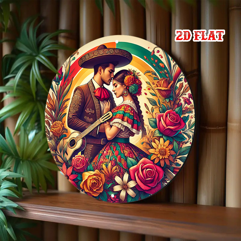 Mexican romantic round logo ho - Interior Design Years Of School recensione e prezzo