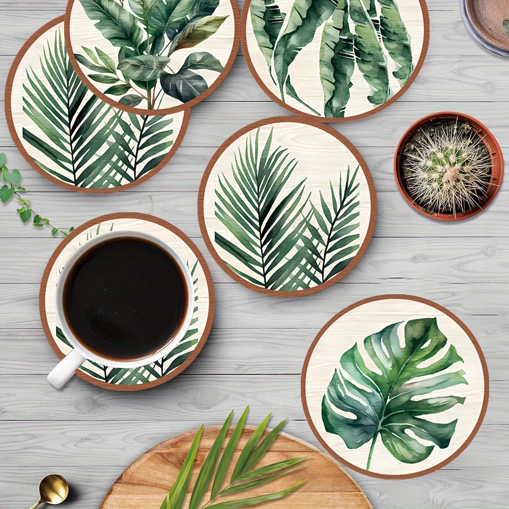 5pcs Tropical Plant Leaf-Patte - Interior Design Office recensione e prezzo