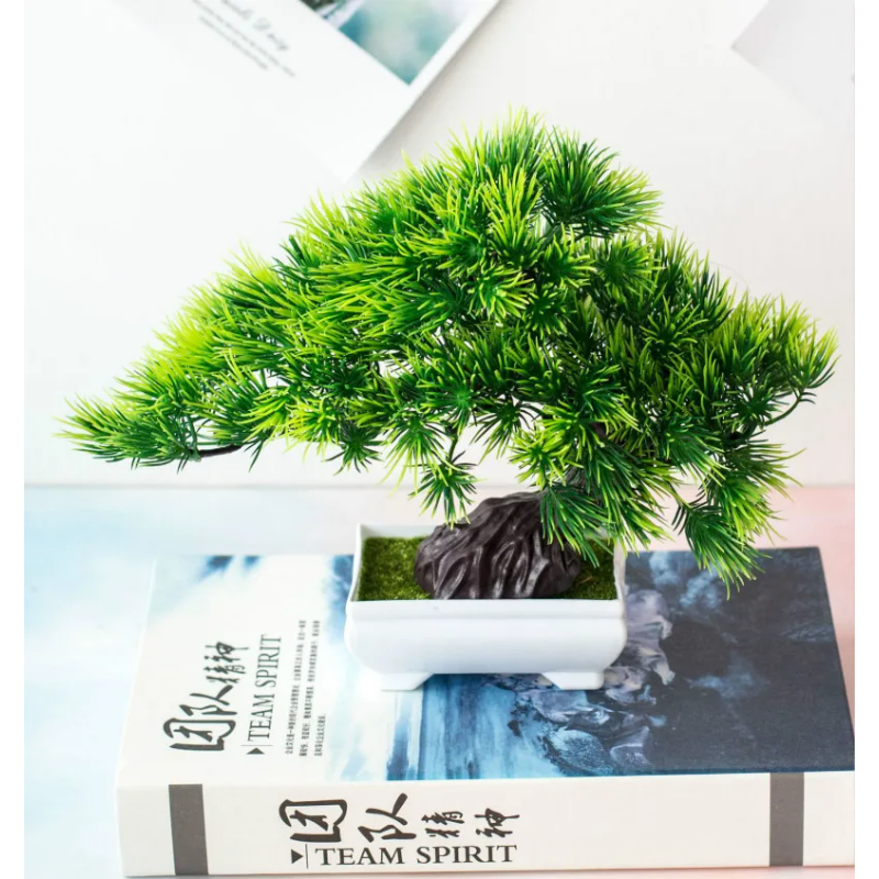 1pcs Artificial Green Plants B - Interior Design Office recensione e prezzo
