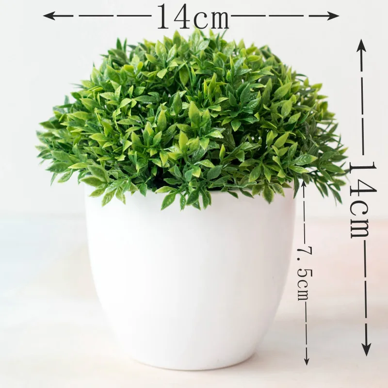1pcs Artificial Green Plants B - Interior Design Office recensione e prezzo
