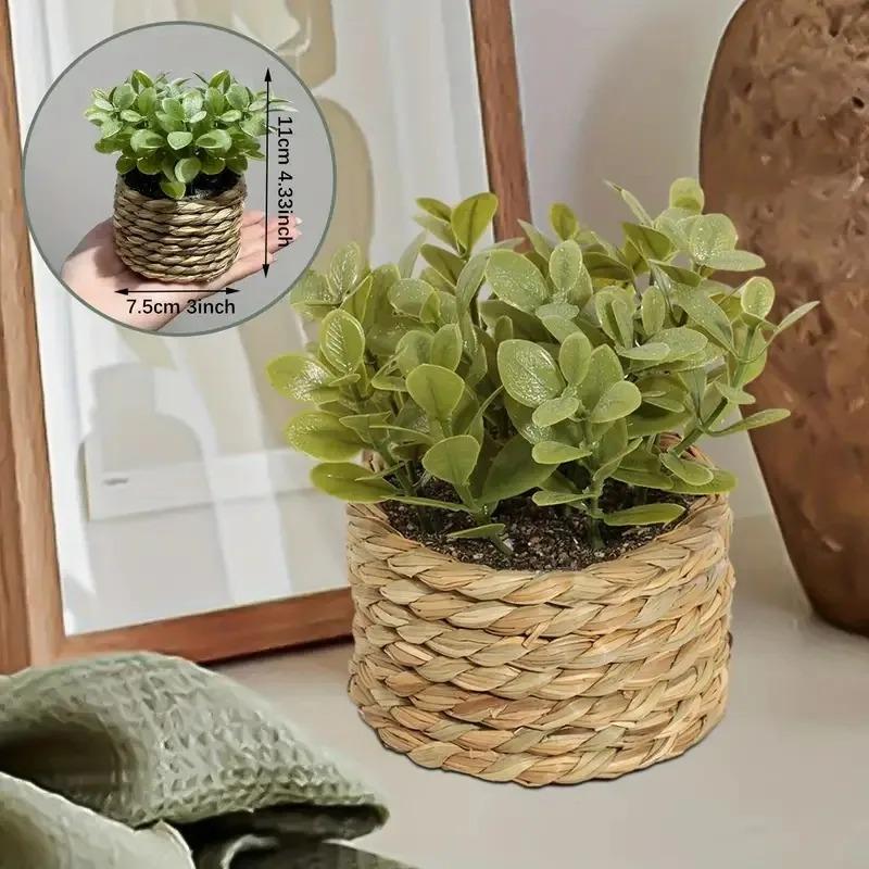 1Pc Potted Plant Small Fake Pl - Interior Design Office recensione e prezzo