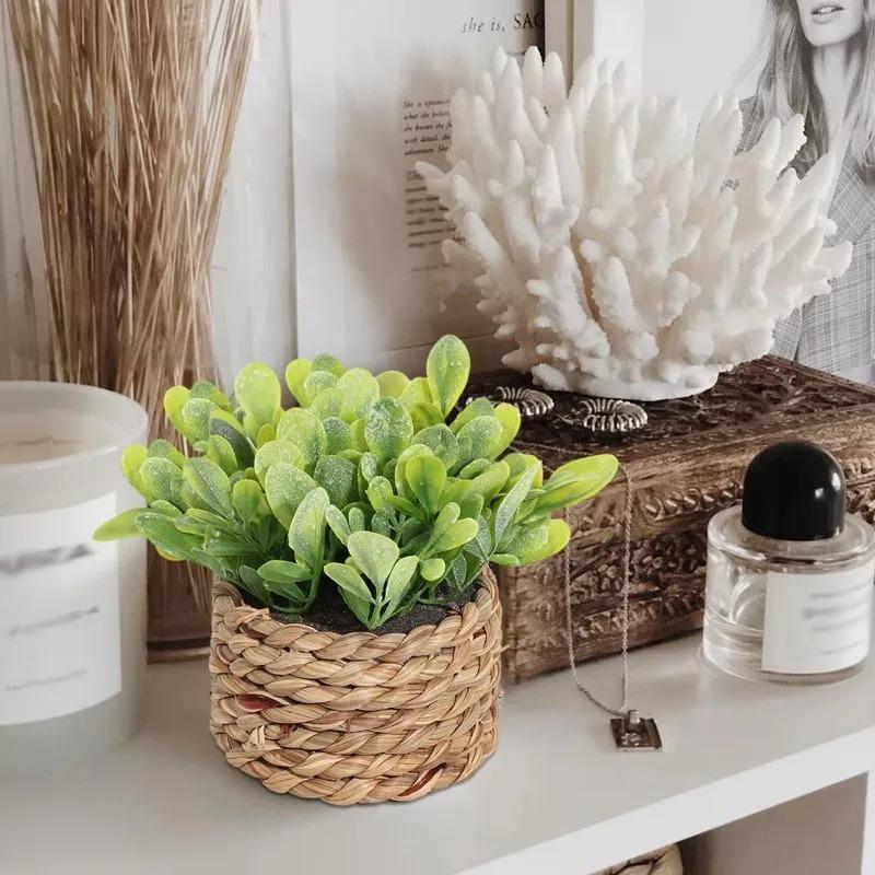 1Pc Potted Plant Small Fake Pl - Interior Design Office recensione e prezzo