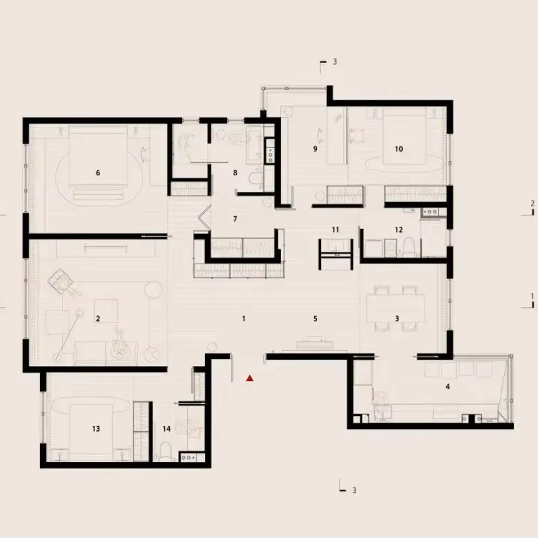 Sanhai Minimalist Style Interi - Interior Design Sketch recensione e prezzo