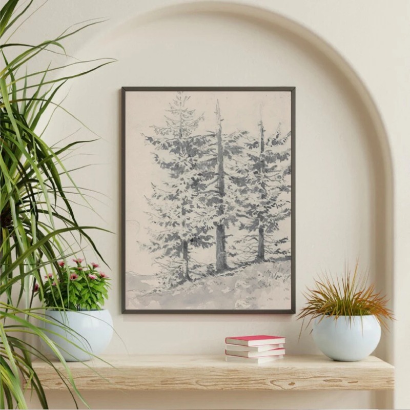Antique Japanese Tree Forest S - Interior Design Sketch recensione e prezzo