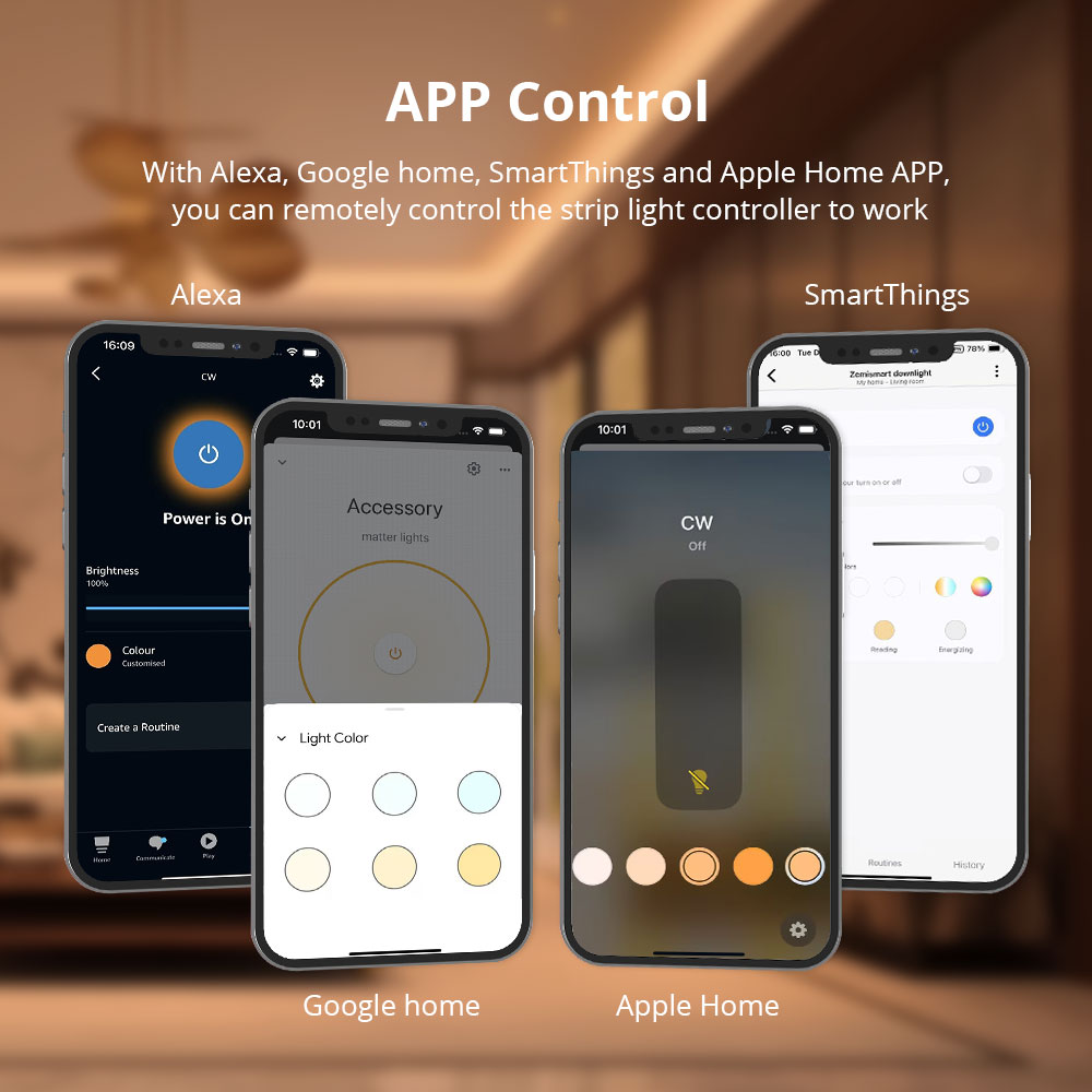 Matter Over WiFi LED Light Str - Interior Design Software recensione e prezzo