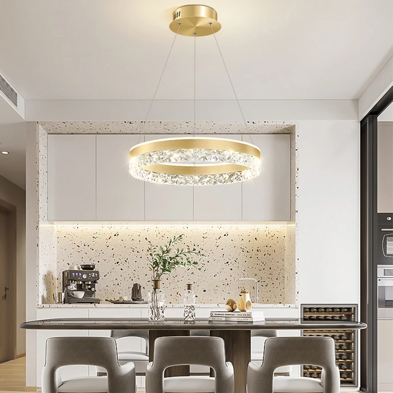 Modern Luxury Crystal LED Pend - Interior Design Kitchen Modern recensione e prezzo