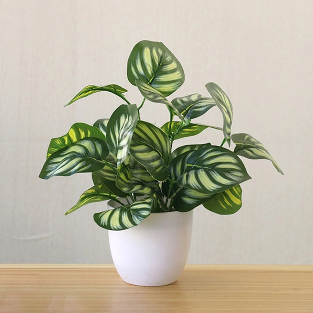 1PC Artificial Foliage Plant P - Interior Design Office recensione e prezzo