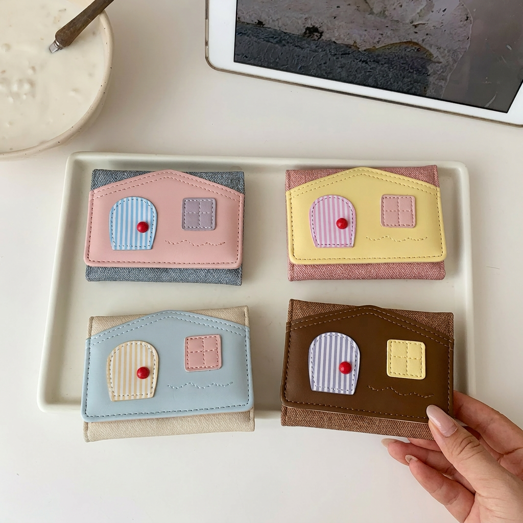Trifold Wallet Compact House D - Interior Design Id recensione e prezzo