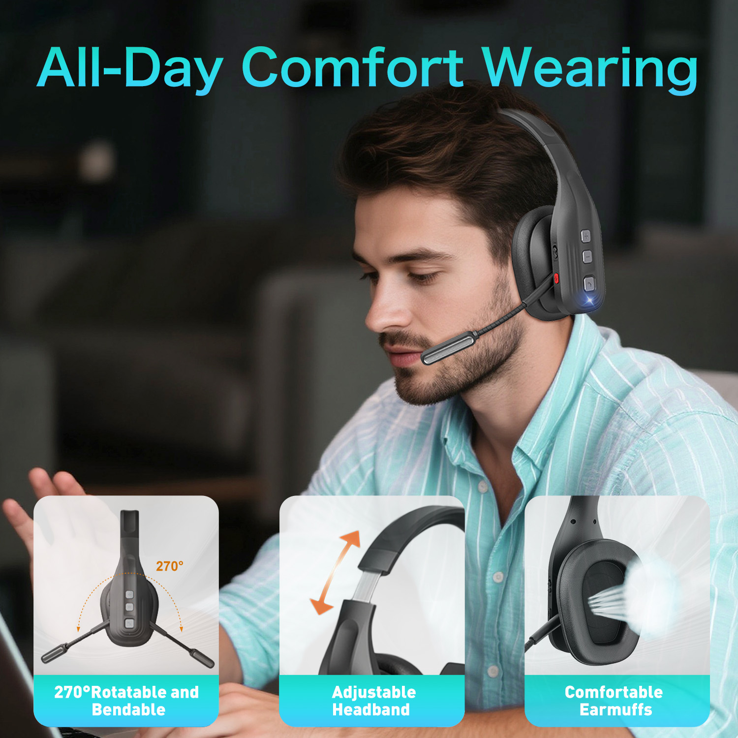Truck Driver Headset with Dual - Interior Design Software recensione e prezzo