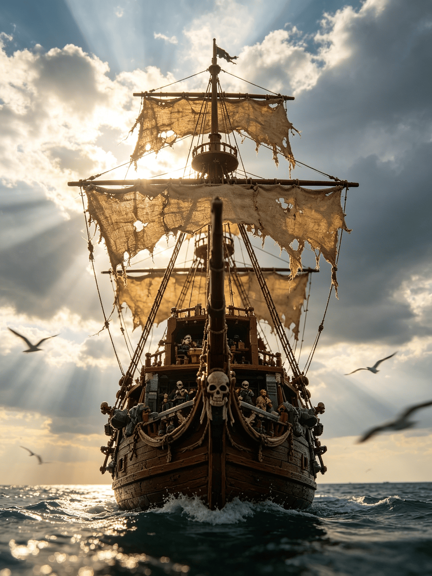 Vintage Wrecked Sailing Vessel - Interior Design Years Of School recensione e prezzo